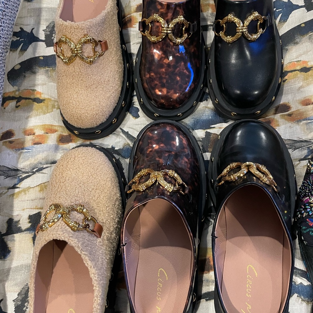 Sam Edelman Circus Annie Clogs ….three colors size 9.5